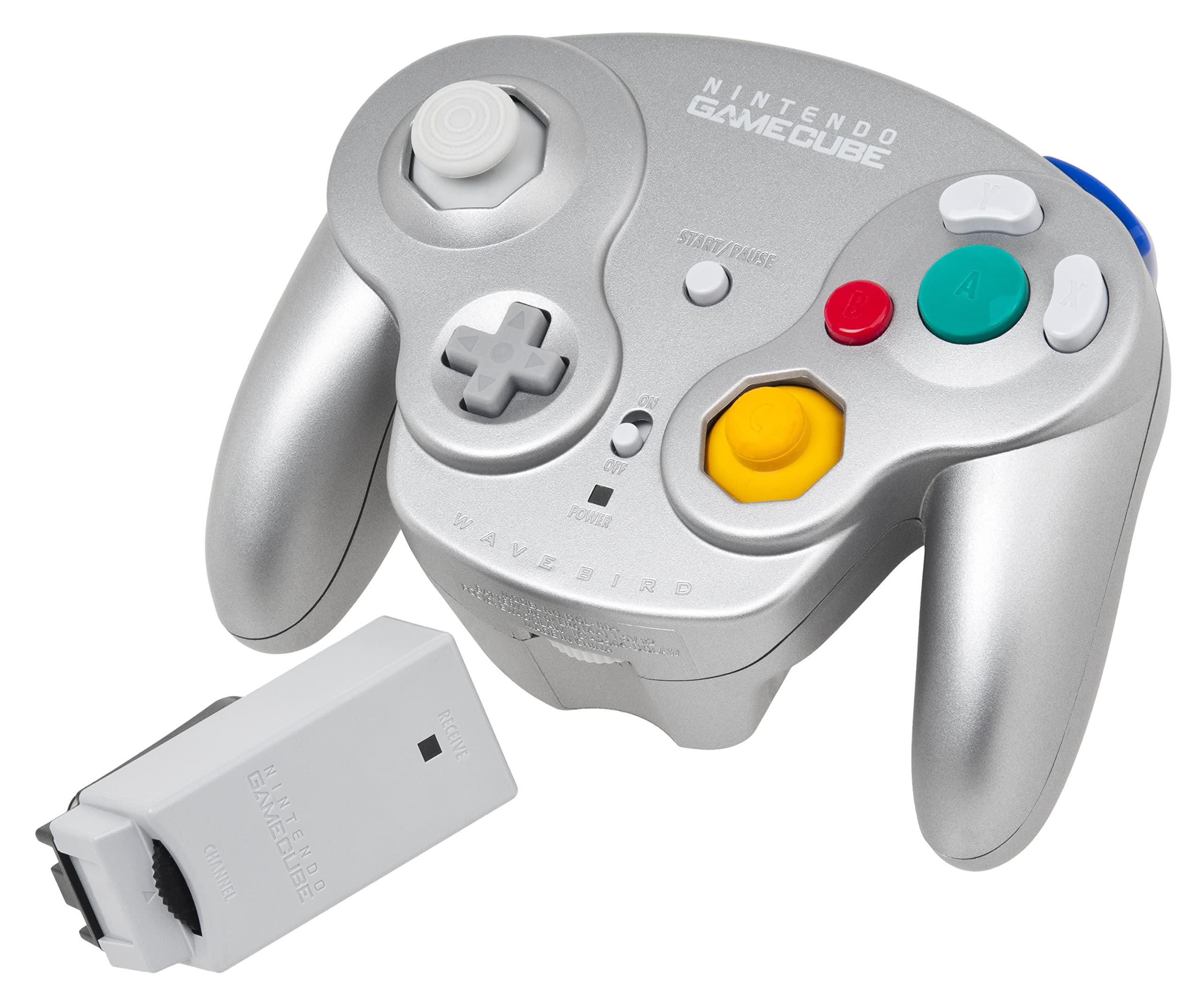 Amazon.com: Gamecube Wavebird Wireless Controller - Platinum 