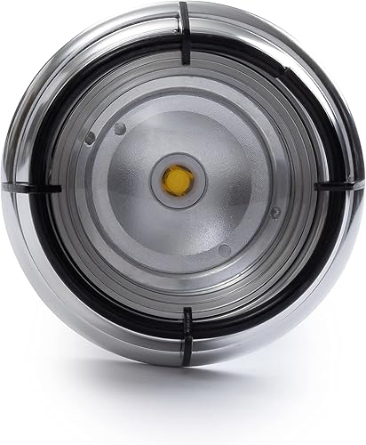 Miniatura 3 de Barebones Linterna vintage - Gris pizarra, linterna LED recargable por USB, 15 horas de tiempo de funcionamiento, 170 lúmenes, compacta y duradera,