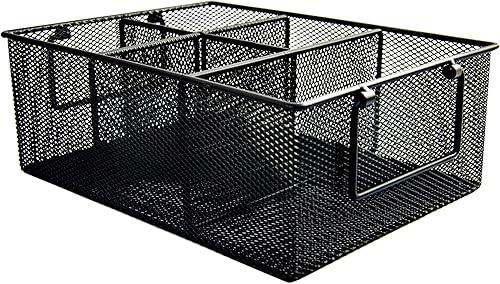 Miniatura 7 de Maypes Soporte para utensilios para fiestas, 4 ranuras para portadores de cubiertos, 1 soporte pequeño para platos de papel, 2 asas laterales,