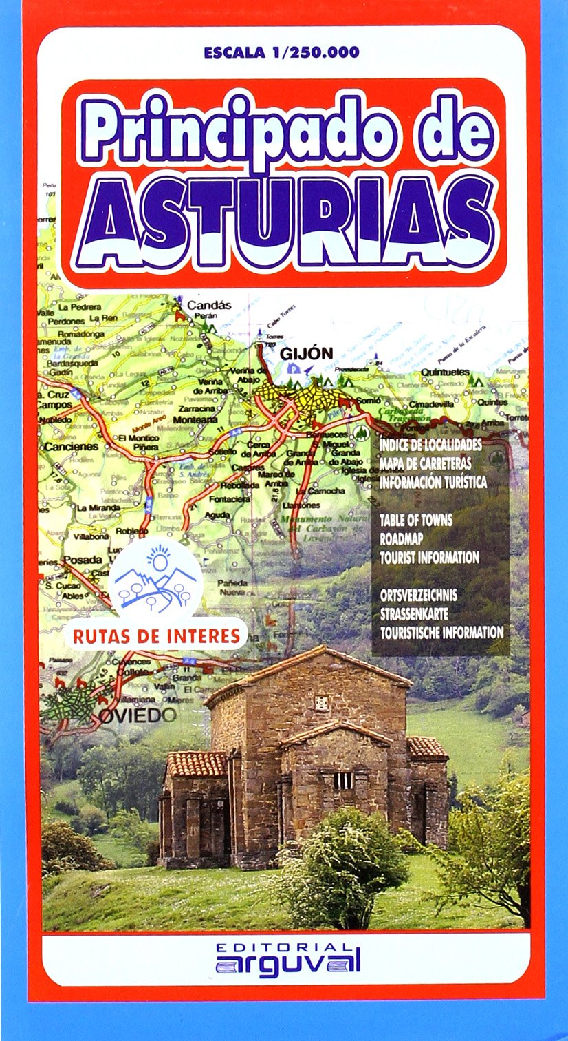 Mapa de Asturias
