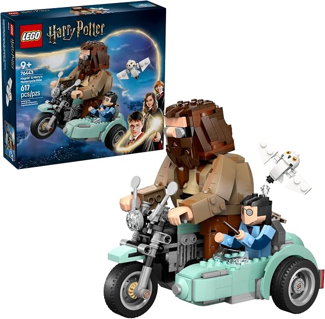 LEGO Harry Potter Hagrid & Harry's Motorcycle Ride Building Toy
