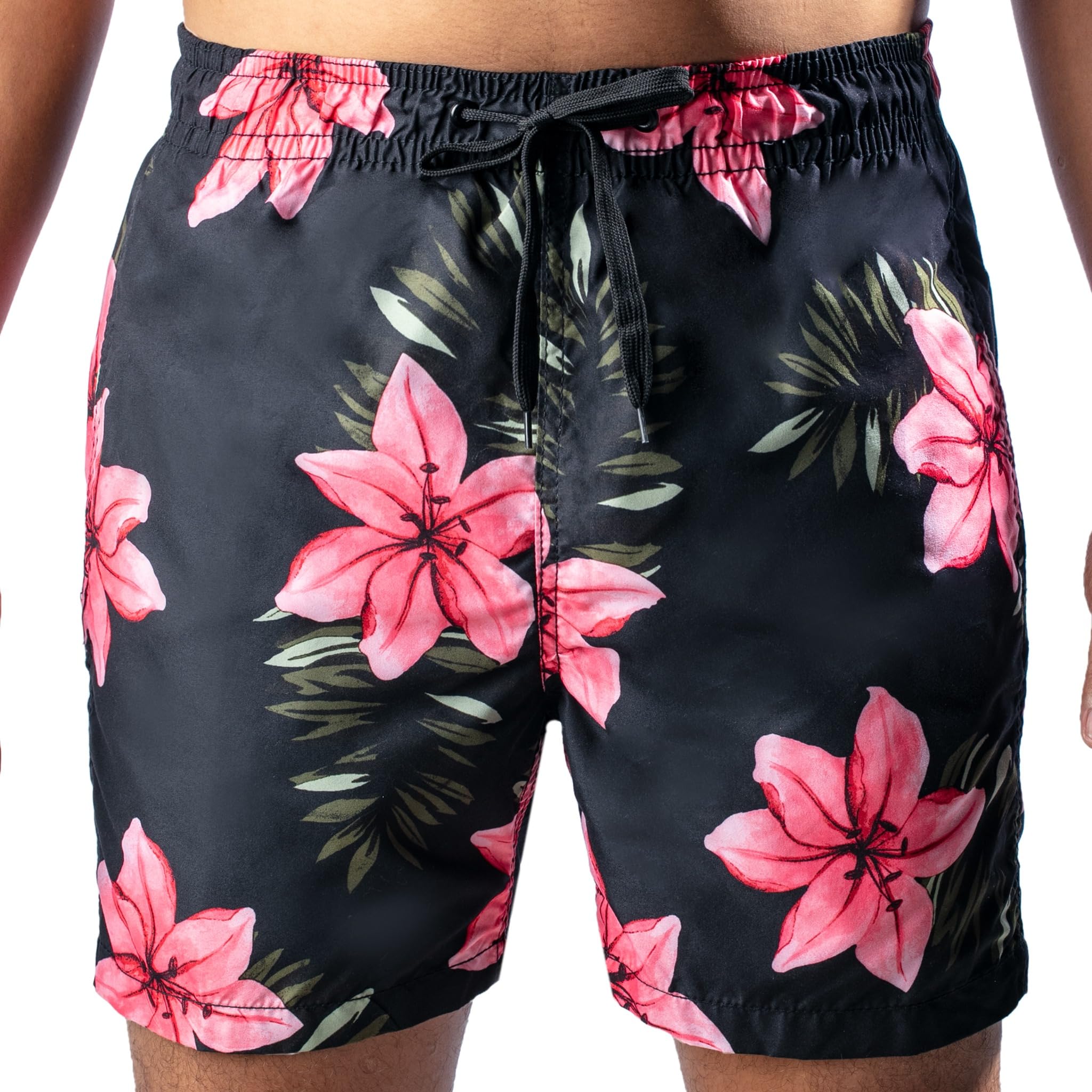 Kanu Surf Mens Monaco Swim Trunks (Regular & Extended Sizes)