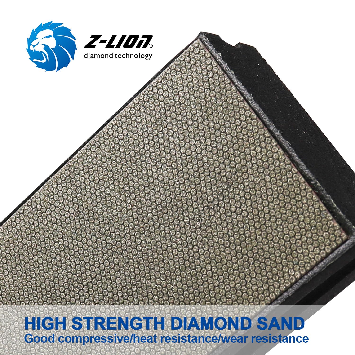 Z-Lion Diamond Hand Polishing Pads Electroplated Grit 120 for Glass Stone