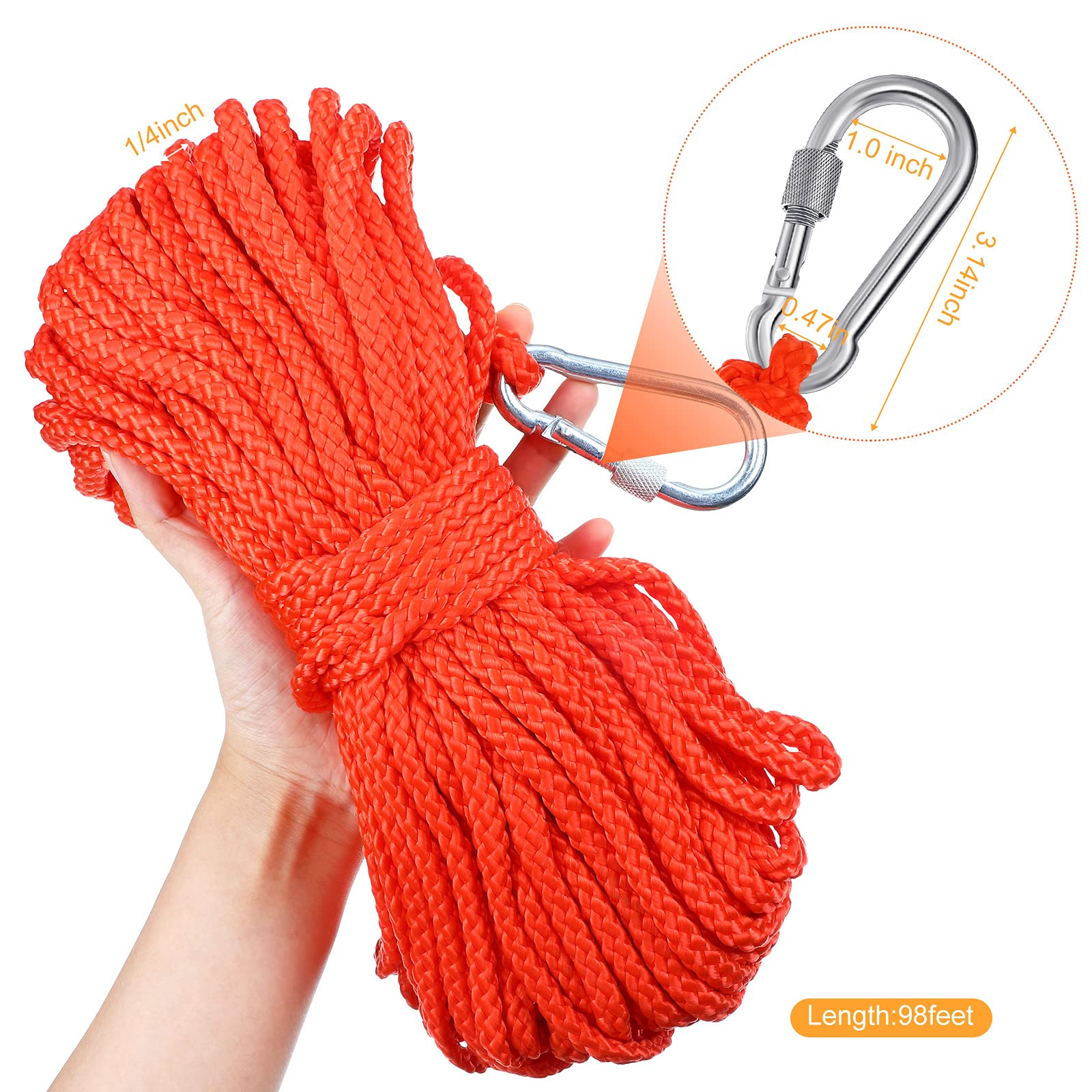 Snapklik.com : Shappy Floating Rope Life Ring Rope Lifesaving Dock ...