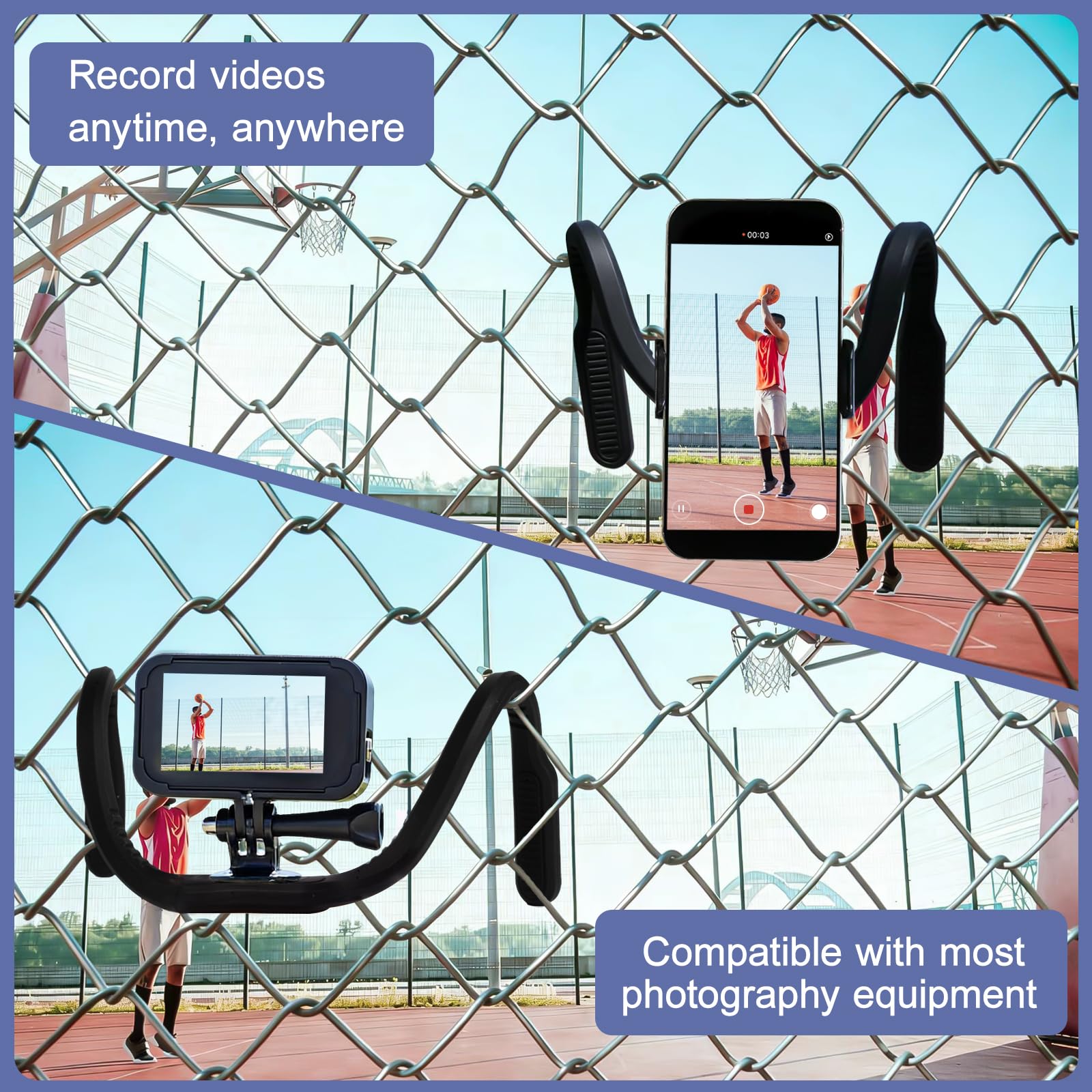 Soporte flexible para teléfono para cinta de correr, soporte de teléfono de silicona para bicicleta Peloton, soporte de teléfono deformable compatible con la mayoría de bicicletas de