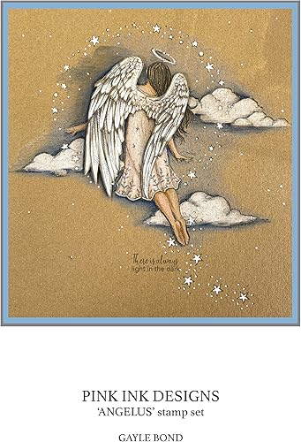 Miniatura 3 de CREATIVE EXPRESSIONS Juego de sellos transparentes Angelus, transparente