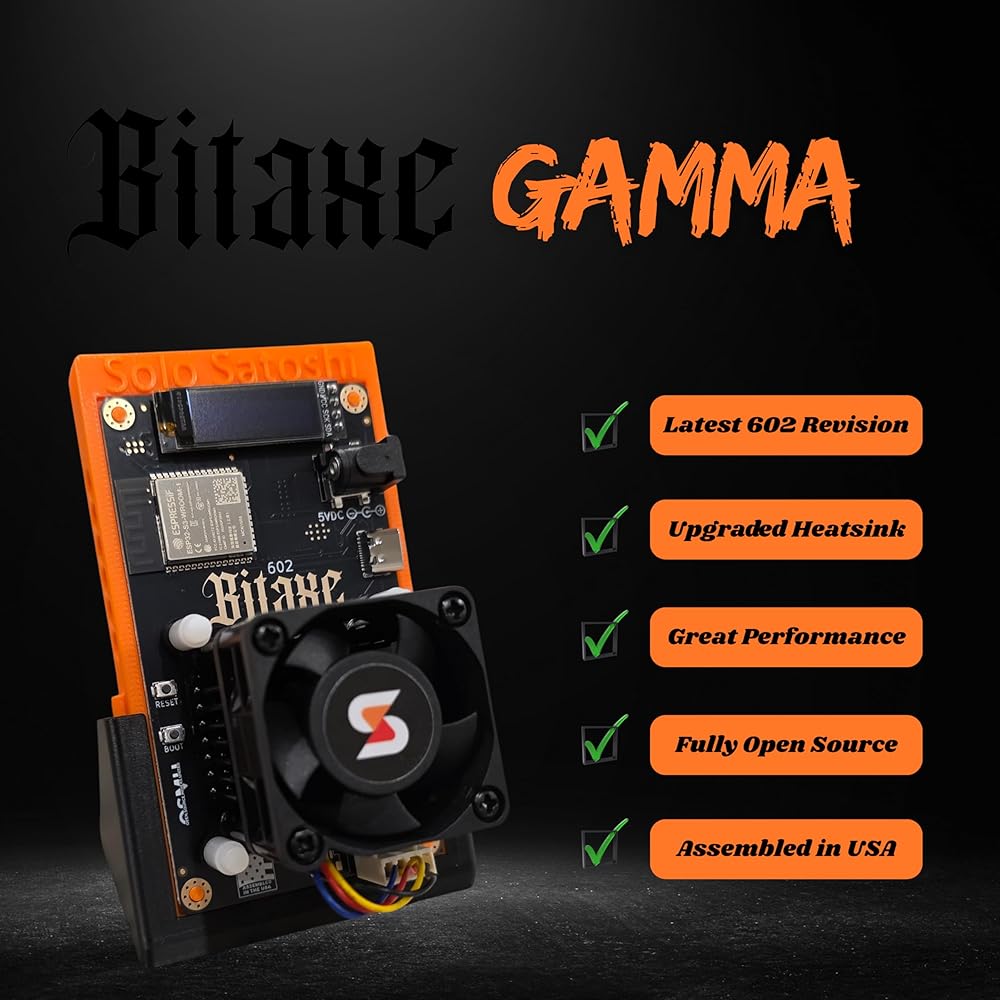 Bitaxe Gamma 602 Bitcoin Solo Miner with Dark Horse Uzbekistan | Ubuy