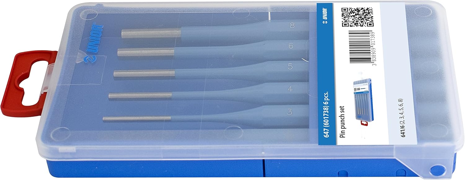 Unior 9601738 Pin Punch Set