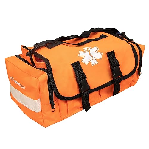 Primacare KB-RO24 - Bolsa vacía de primer responder, 15 x 9 x 8 pulgadas, kit de soporte profesional para trauma y suministros médicos de