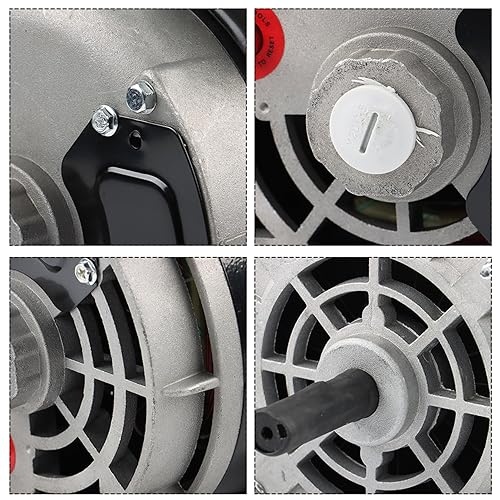 Miniatura 5 de findmall motor eléctrico 3.7HP 56 marco 3450RPM motor monofásico motor general compresor de aire motor 58 eje 230V