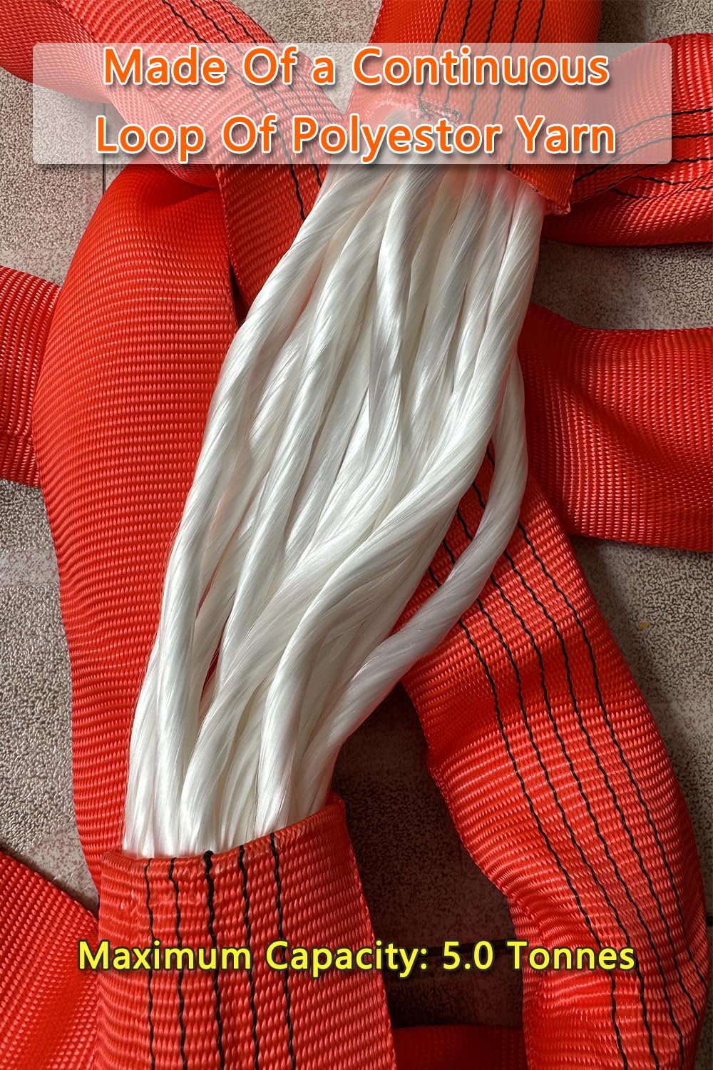 Moving Straps Lifting Heavy Duty Heavy Duty Round Sling – 5 Ton ...