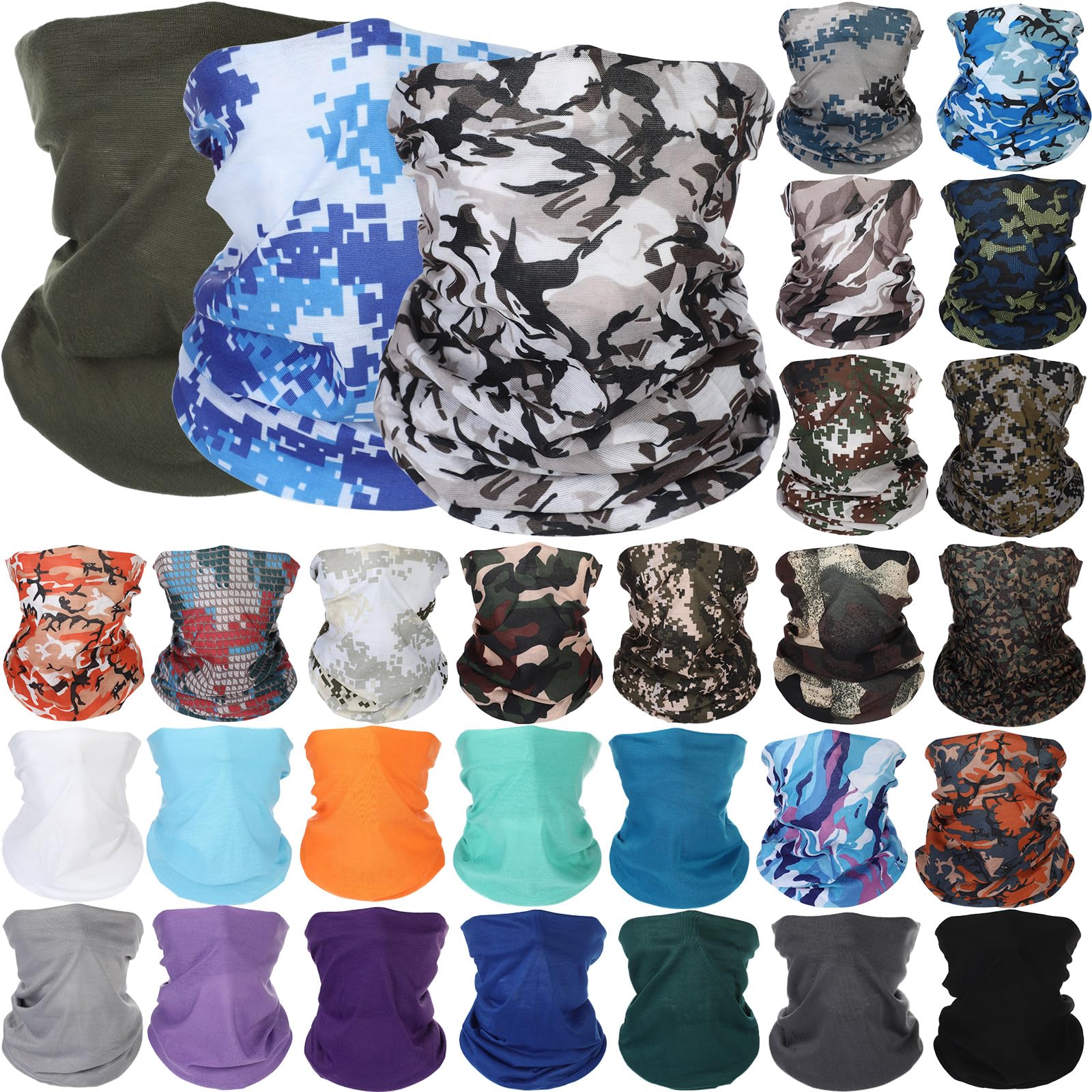 Tarpop Neck Gaiters for Men Women Sports Running