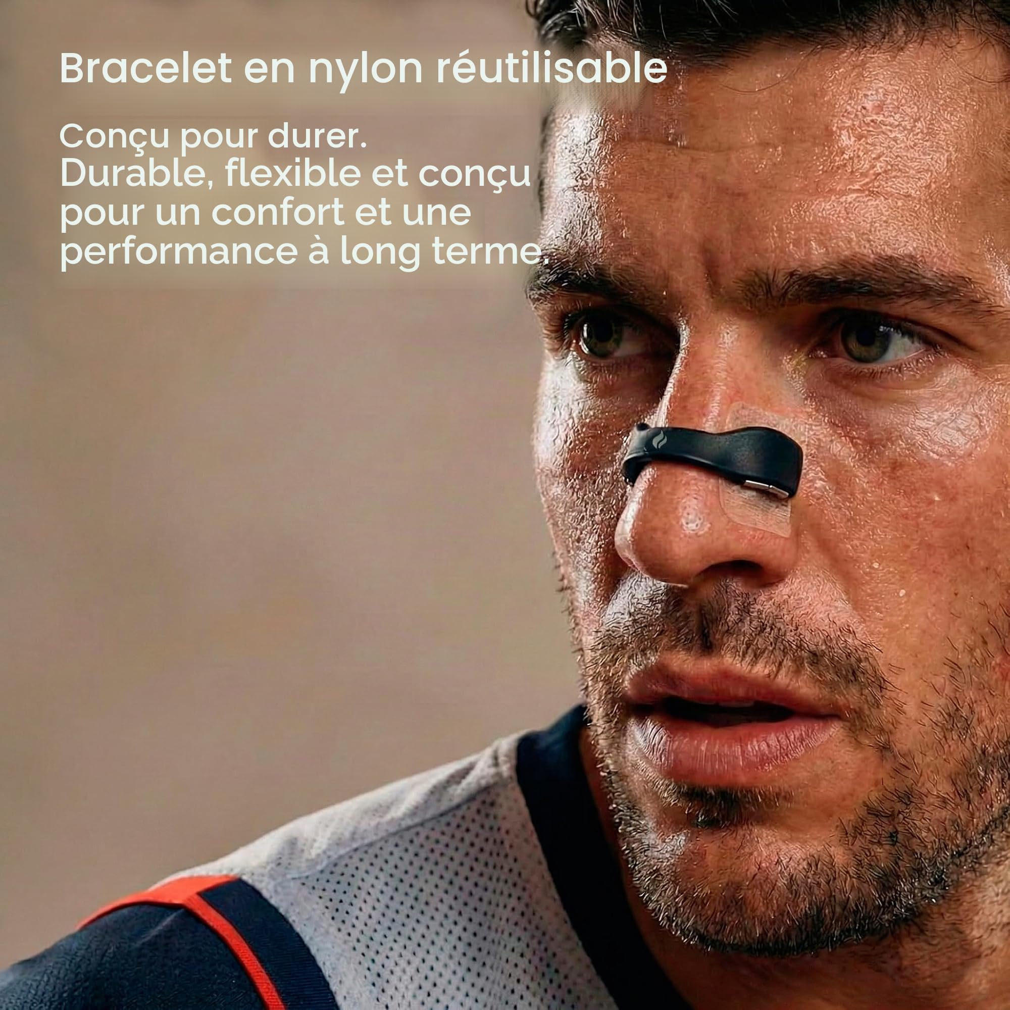 Bandes Nasales Magnétiques – Dilatateur Nasal Réutilisable pour Dormir, Sport et Respiration | AirBand Pro | Adhésif Médical Henkel | Kit 30 Jours
