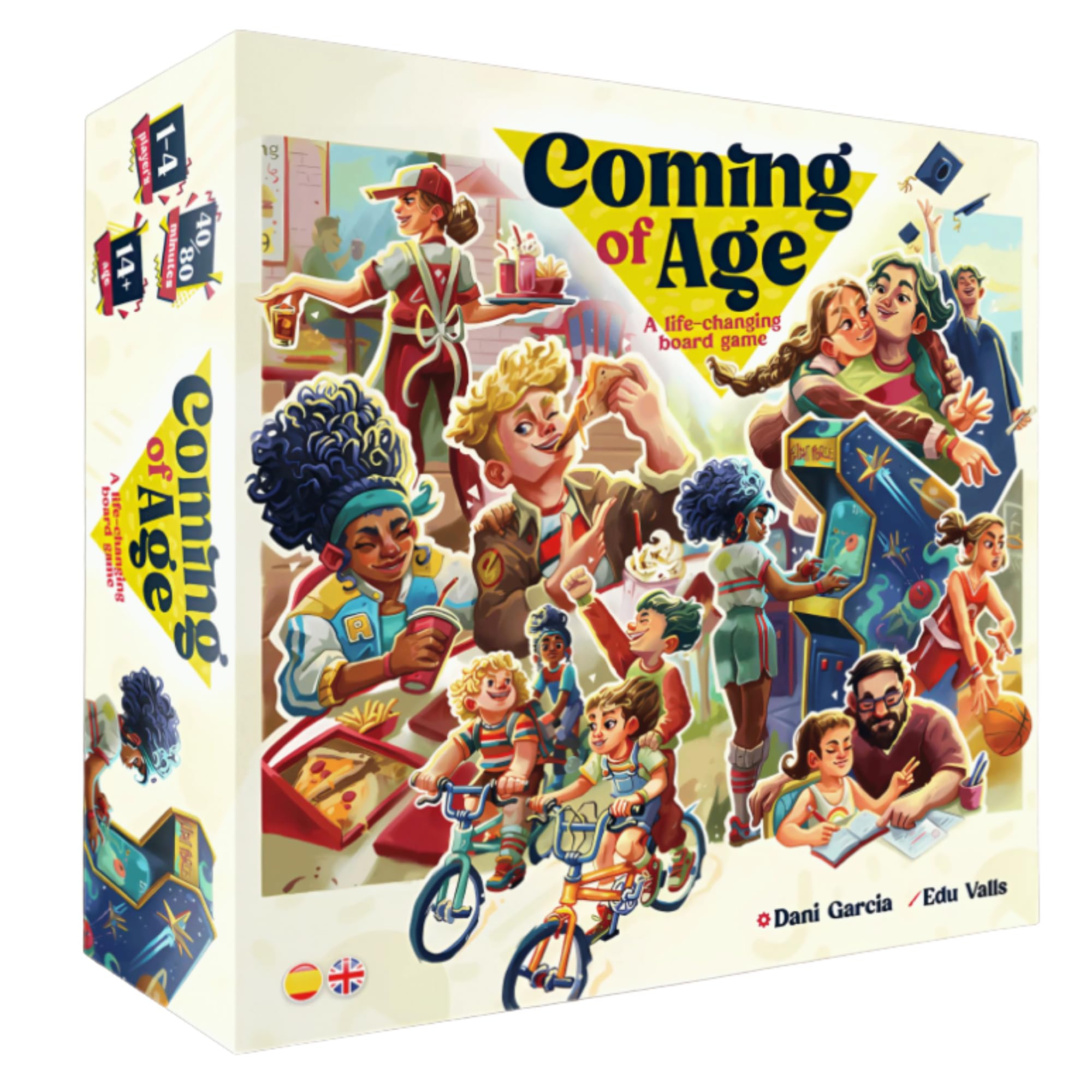 Ludonova | Coming of Age | Board Game | Ages 14+ | 1-4 Players | 40-80 Minutes Playing Time