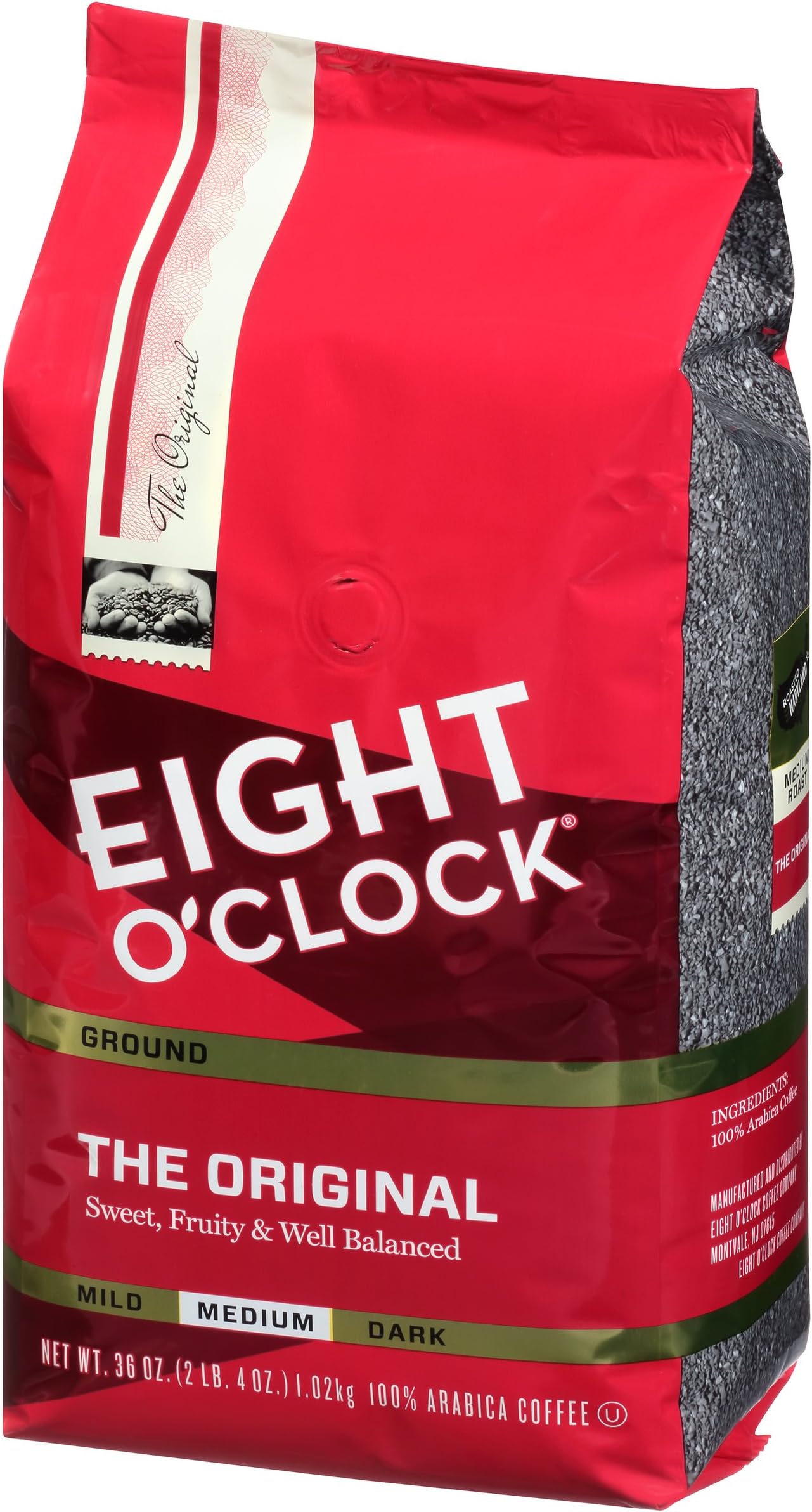 Eight O'Clock Coffee Ground The Original, 36 Ounce