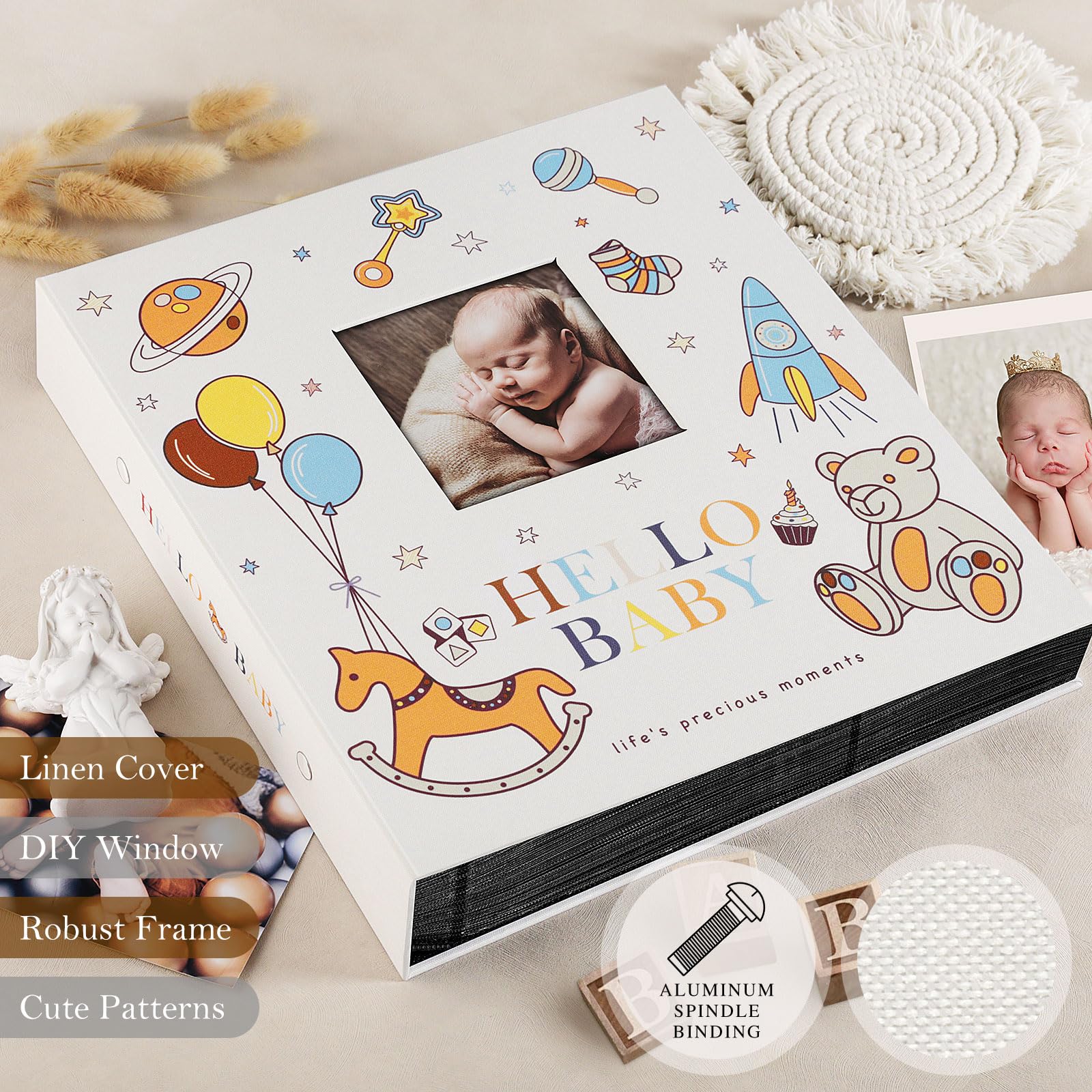 Lanpn Baby Photo Album 6x4 600 Pockets - Image 3