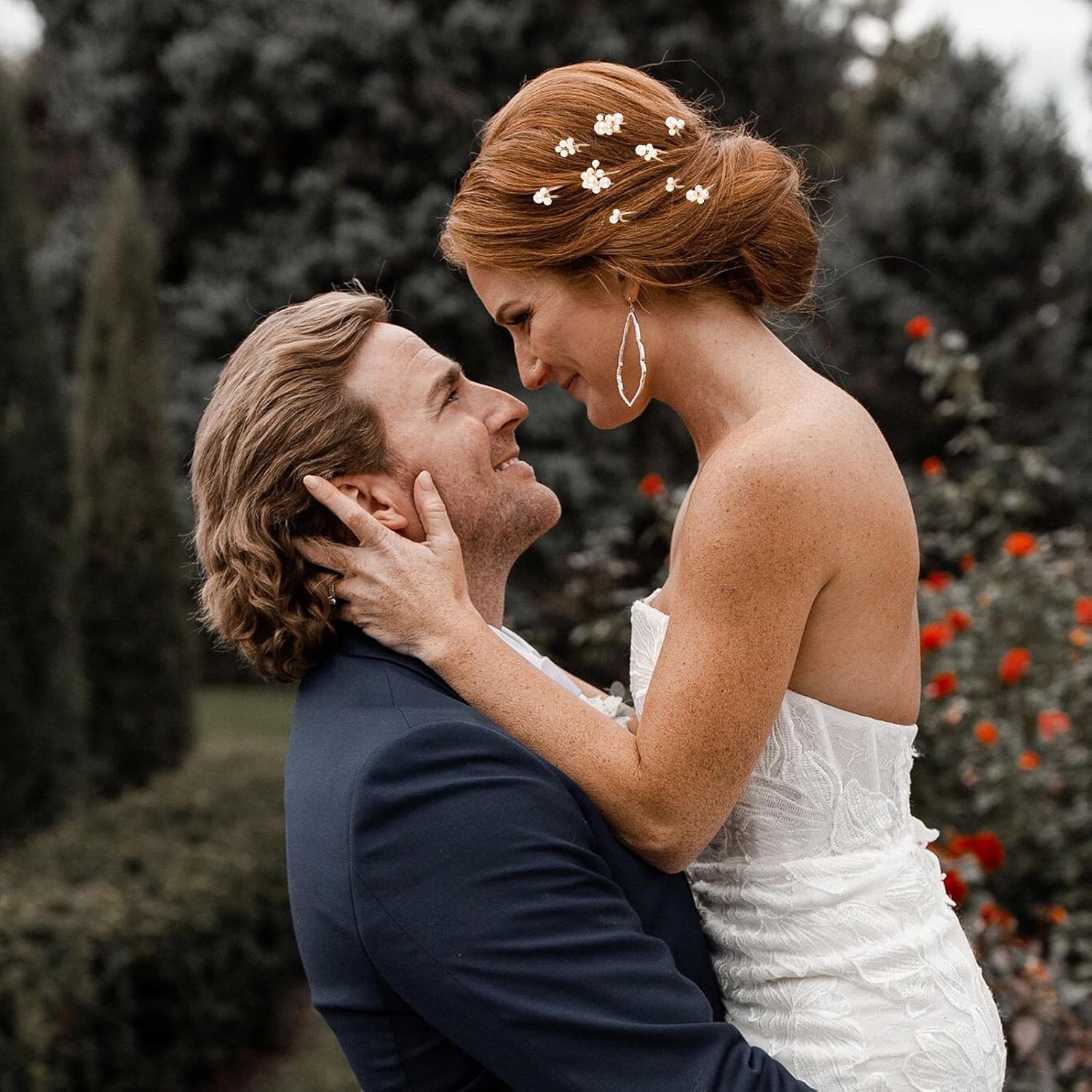 9 Pieces Pearl Hair Pins for Wedding Bridal Hair Accessories for Party, Pearl Bobby Pins for Women, Wedding Hairstyles Accessories for Brides Bridesmaid Girls - Image 7