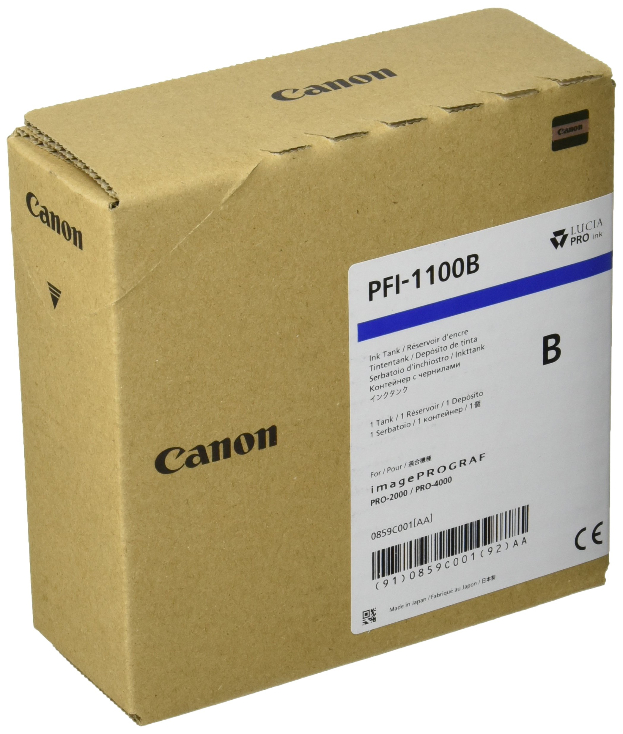Oferta: Cartucho de Tinta Original Canon 0859C001AA Azul