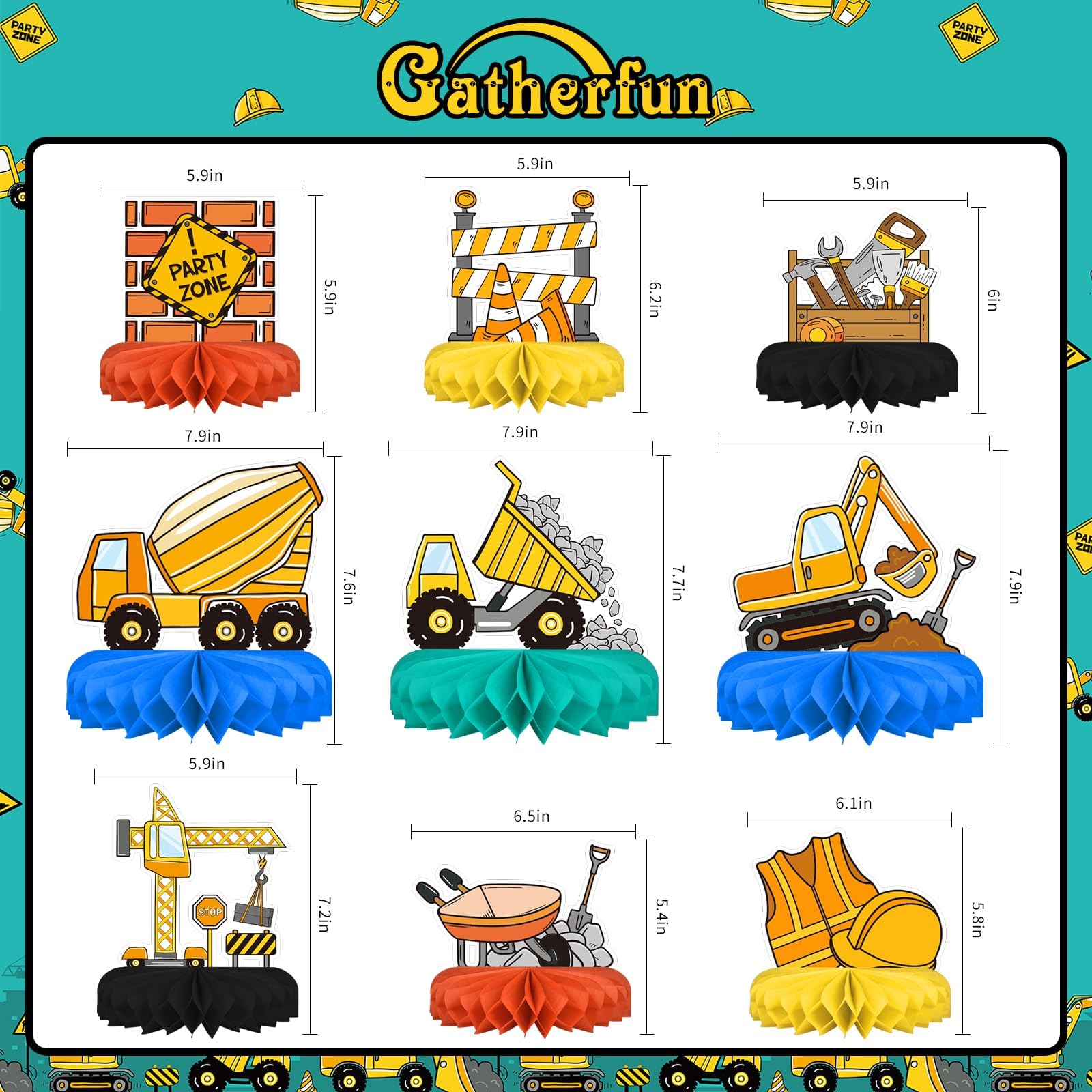 Construction Birthday Party Supplies Construction — free download