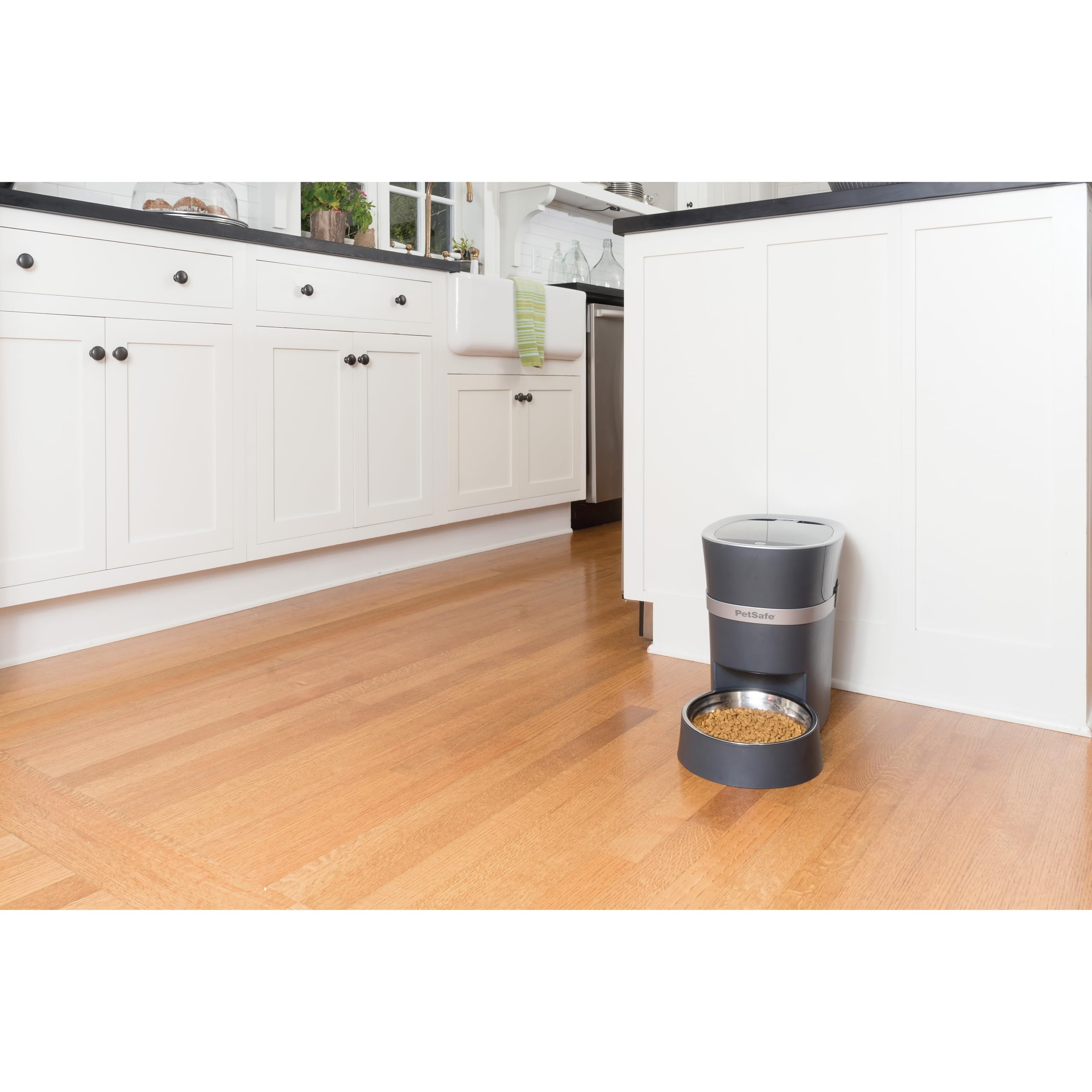 PetSafe Smart Feed Comedero Automático Wi-Fi | Programable por App, Control de Raciones, Cuenco de Acero Inoxidable