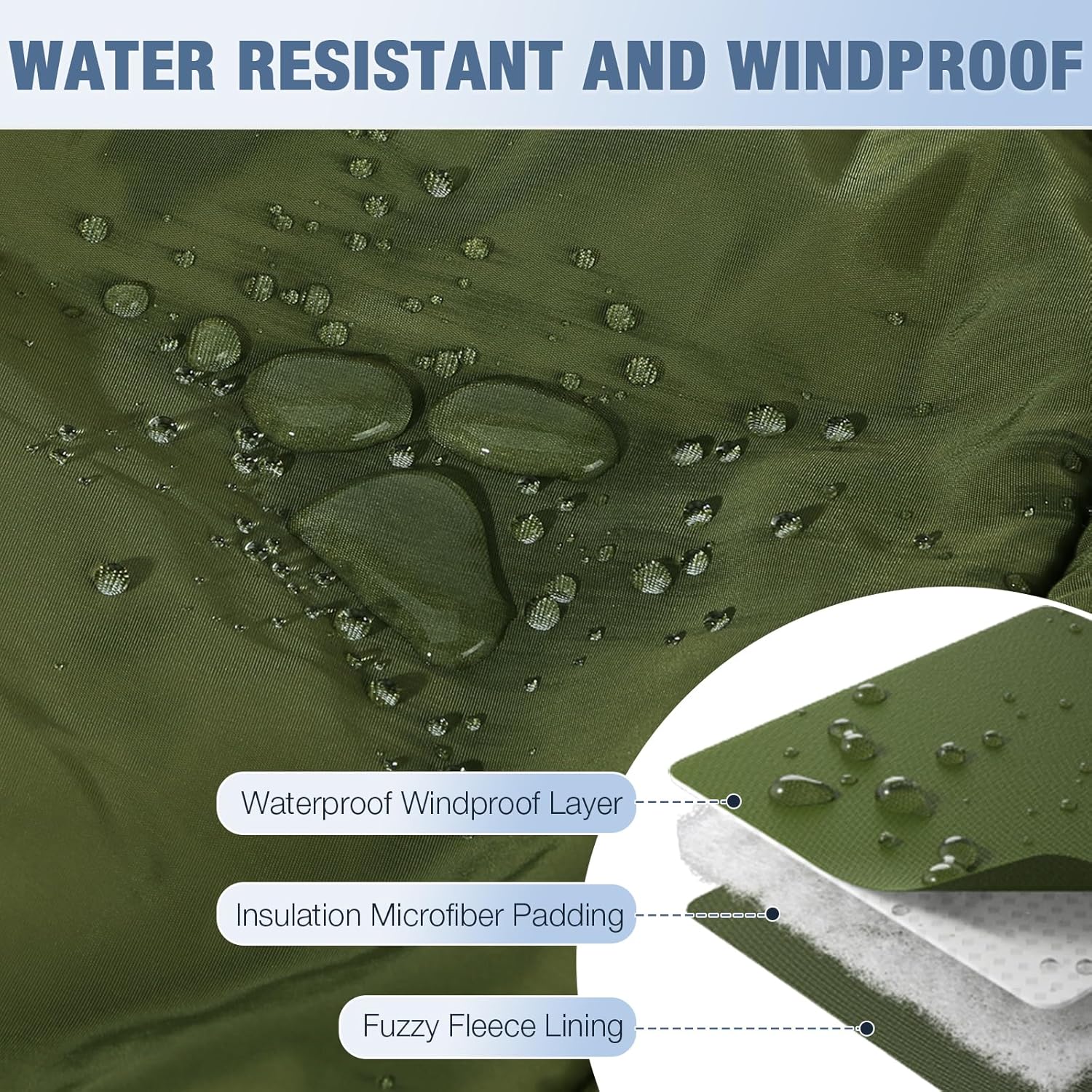 Winter Balaclava Ski Mask for Men, Windproof Beanie Hat Therma Fleece Hood, Winter Snow Gear for Outdoor, Motorcycle Skiing - Image 2