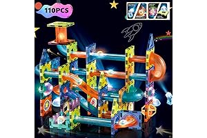 BINZKBB Super Fun Carnival Magnetic Tiles Building Blocks for Kids 8-12