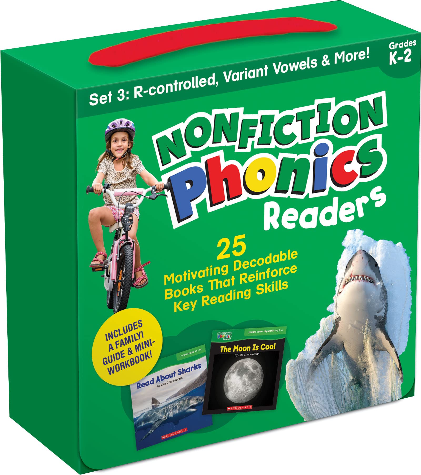 Nonfiction Phonics Readers Set 3: R-Control, Variant Vowels & More (Single-Copy Set) (Nonfiction Phonics Readers, 3)