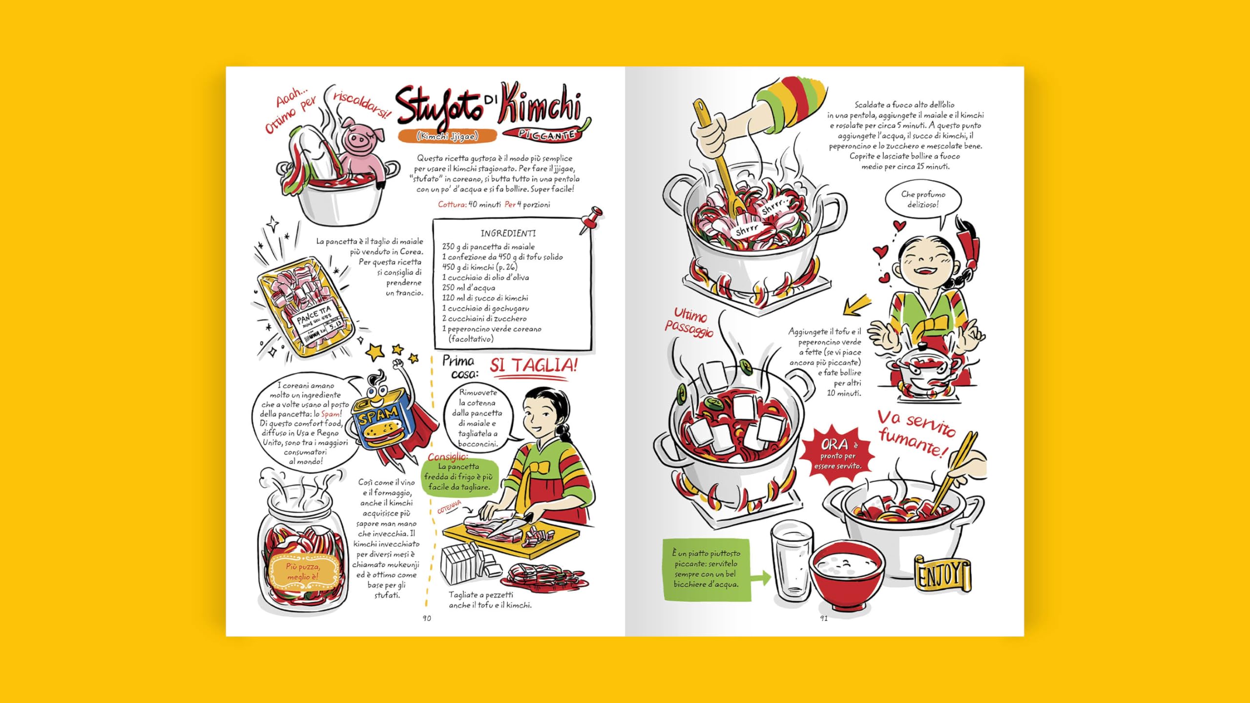 Cook Korean. Un libro di cucina a fumetti