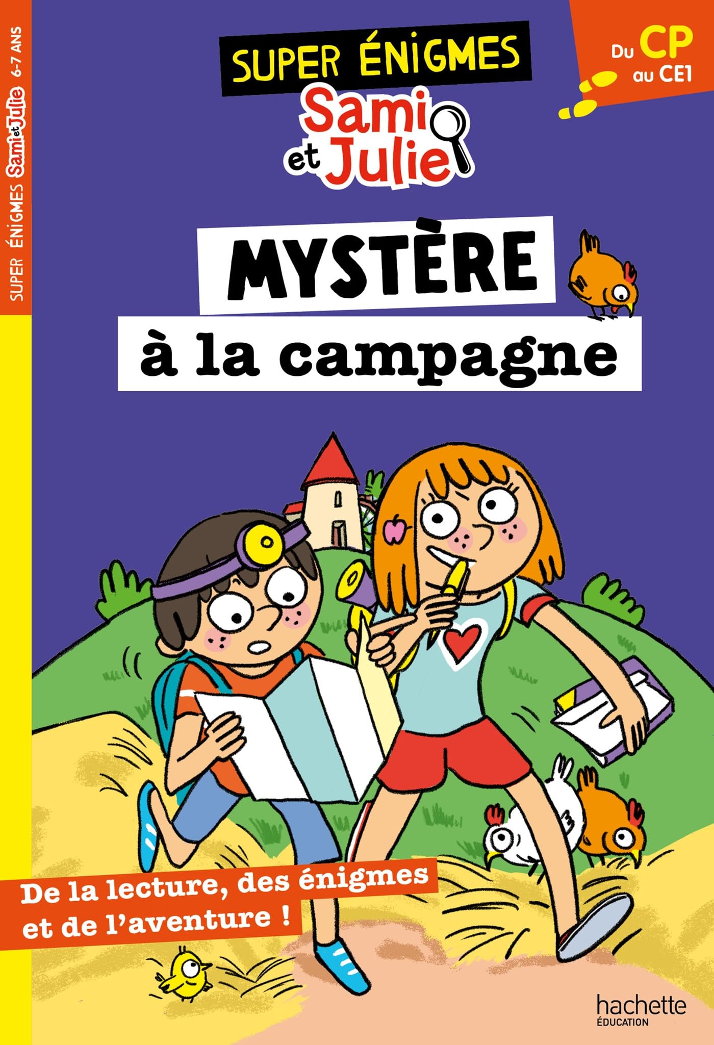 Les super énigmes de Sami et Julie - Du CP au CE1 - Cahier de vacances 2026