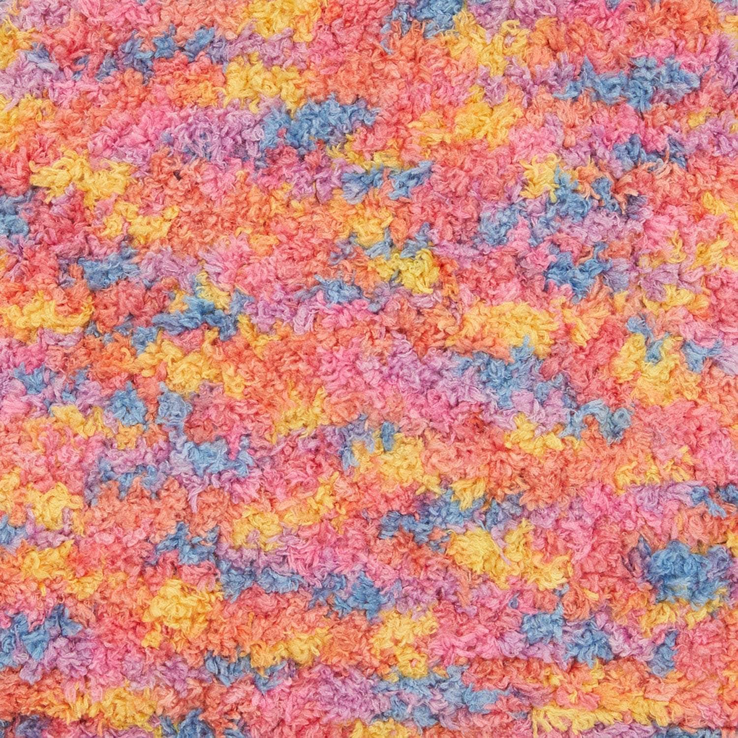 Premier Yarns Little Bunny Yarn Bulky Weight Plush Knitting and Crocheting Yarn 100% Polyester Cotton Candy 3.5 oz 109 yards product thumbnail 8