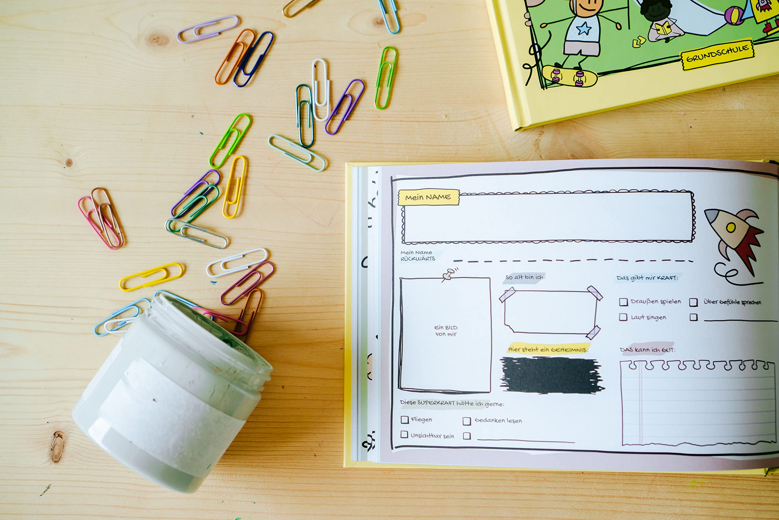 Freundschaftsbuch Meine Lieblingsmenschen - Grundschule: Das besondere Freundebuch für alle Grundschulkinder von brombeermama
