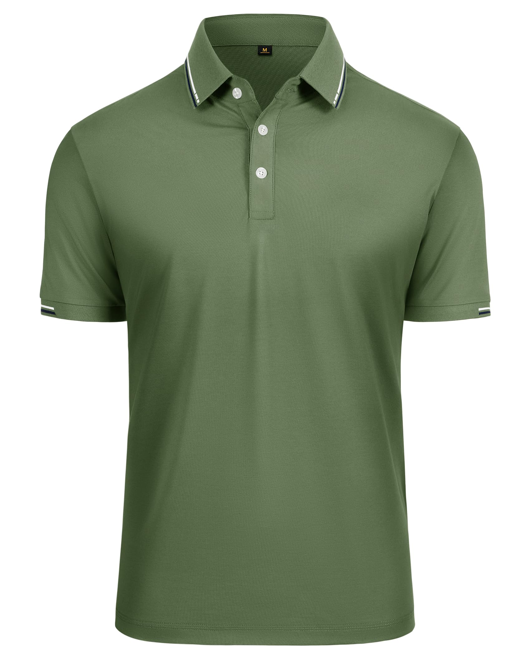 J.VER Poloshirt Herren Kurzarm Arbeitshemd Männer Sommer Atmungsaktiv Polo Knopfleiste Regular Fit Poloshirts Golf Sport Tennis Casual Shirts