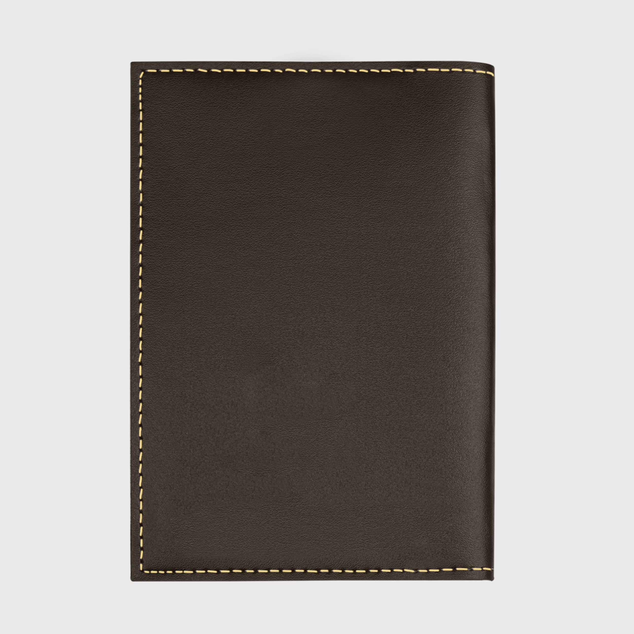The Wallet Store Leather Passport Cover - Grey