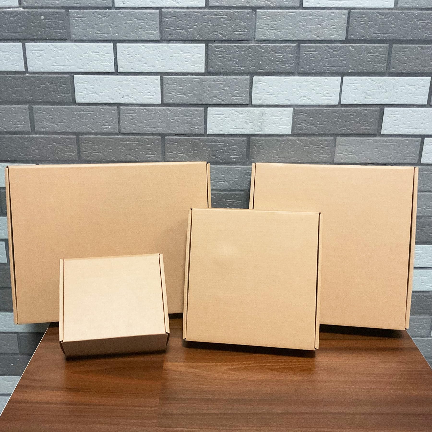 Cajas de envío de 6 x 5 x 3 pulgadas, paquete de 28 cajas de cartón marrón, cajas de regalo pequeñas para embalaje, correo, mudanza y almacenamiento