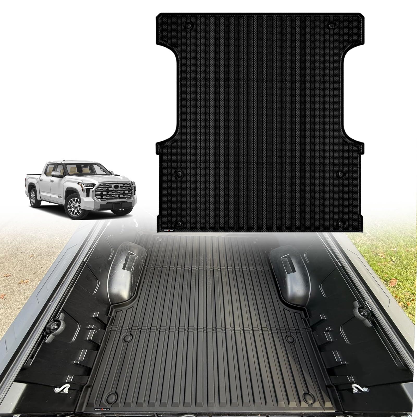 TripleAliners 5.5FT Truck Bed Mat for 2022-2026 Toyota Tundra
