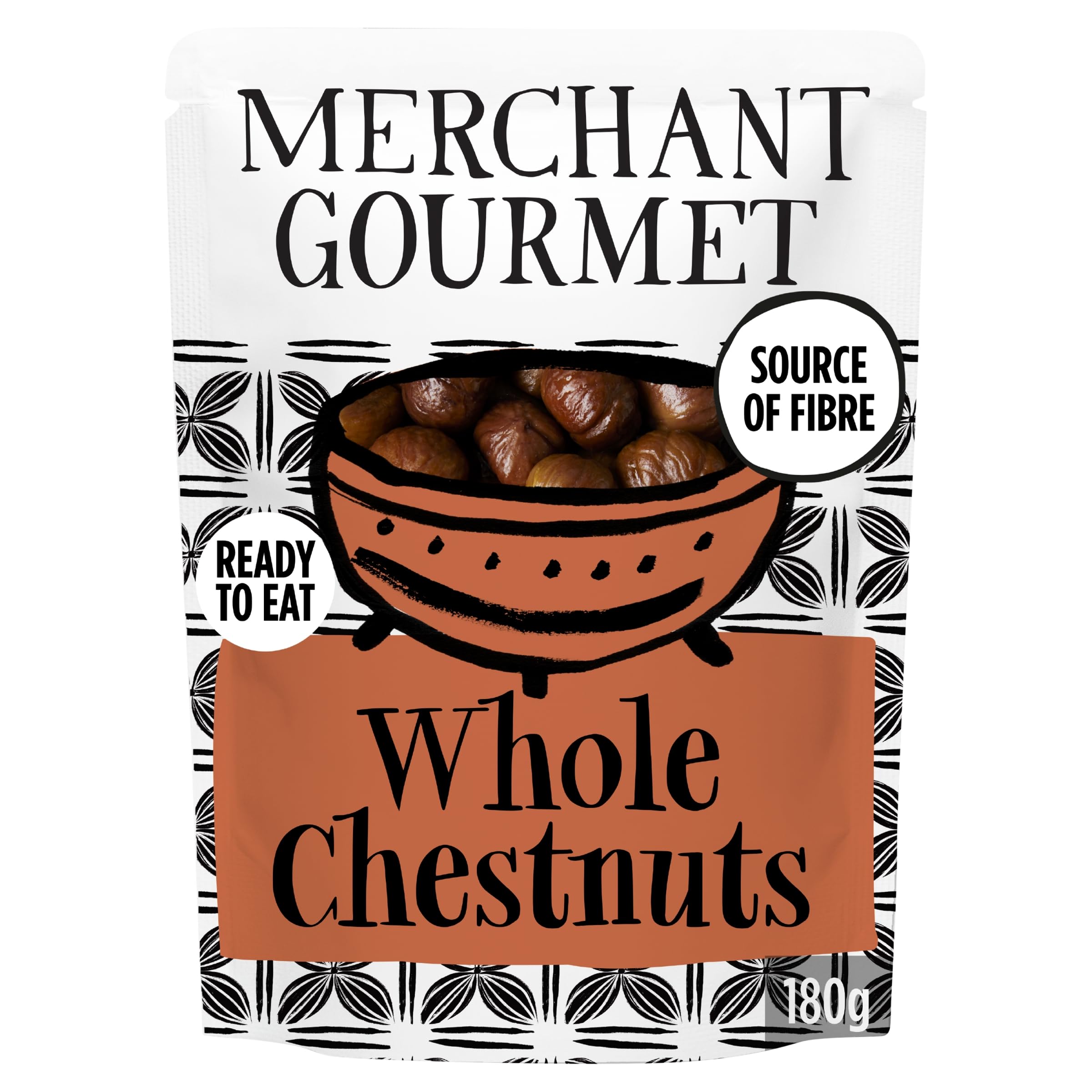 Merchant Gourmet Whole Chestnuts, 180g