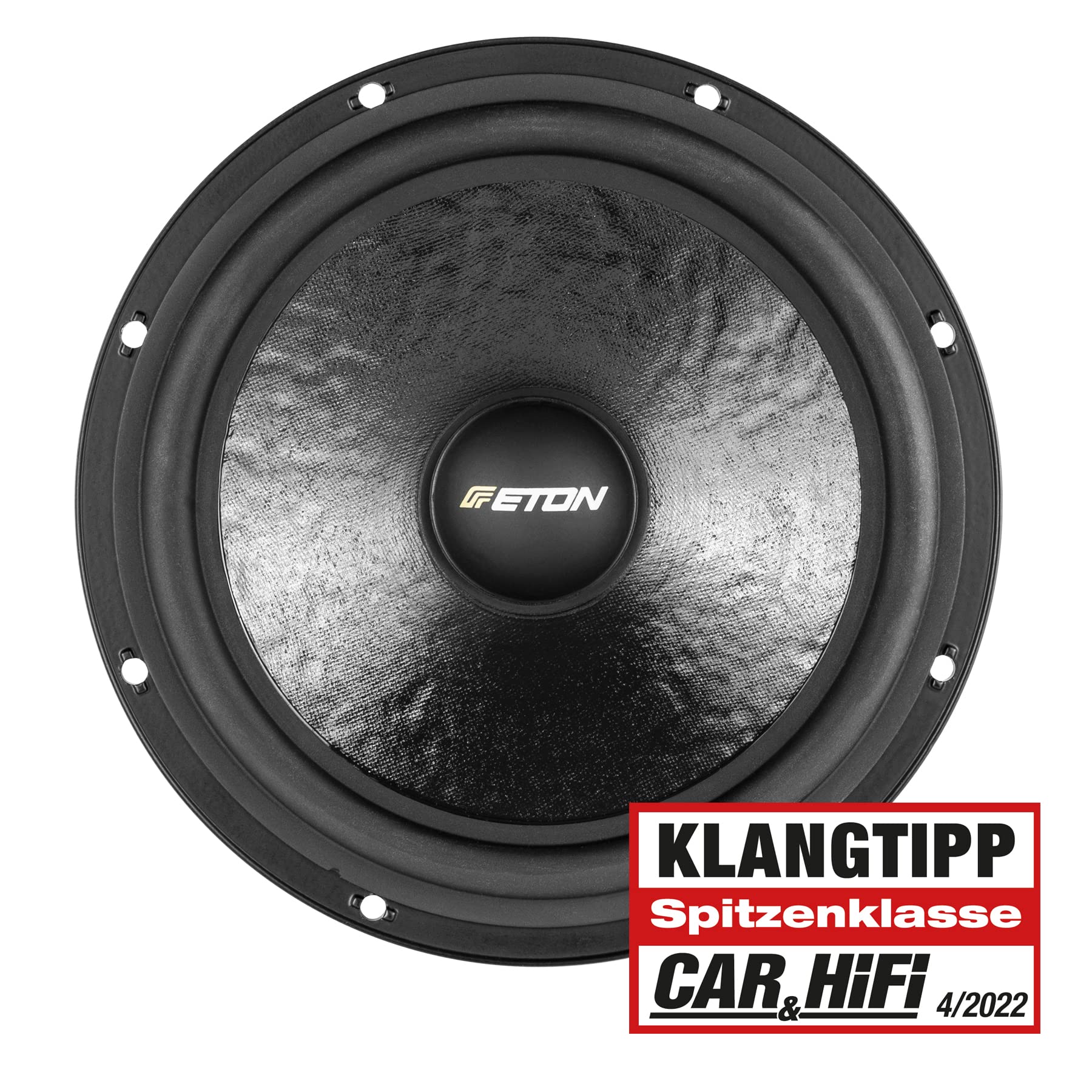 ETON PRO 16+ – High End 16,5 cm / 6,5 Zoll 2-Wege Komponenten System, Auto Lautsprecher Made in Germany, 100 W