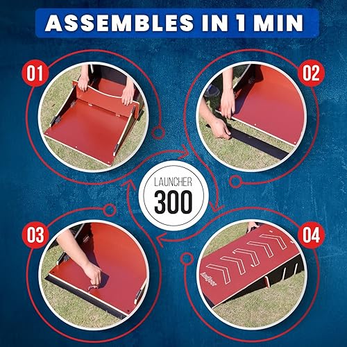 Miniatura 50 de Rampa de patineta y bicicleta - Rampa para scooter, BMX, RC Car & Skate para niños - Soporte de exhibición