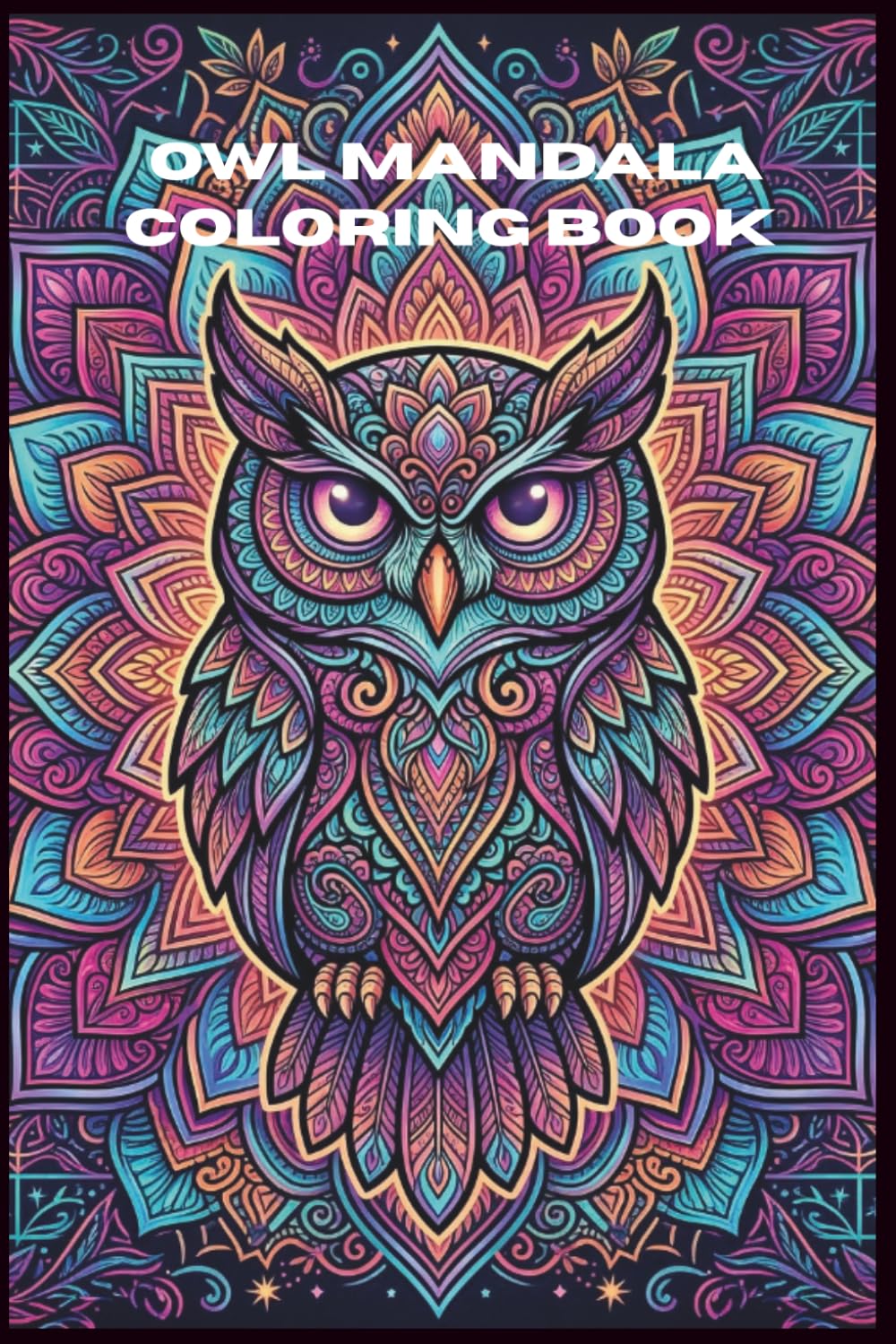 Owl Mandala Coloring Book: 90 Pages of Relaxing Owl Mandala Designs for Stress Relief and Mindfulness: Beautiful Owl Mandalas for Adults, Teens & Beginners | Anti-Stress Coloring Book