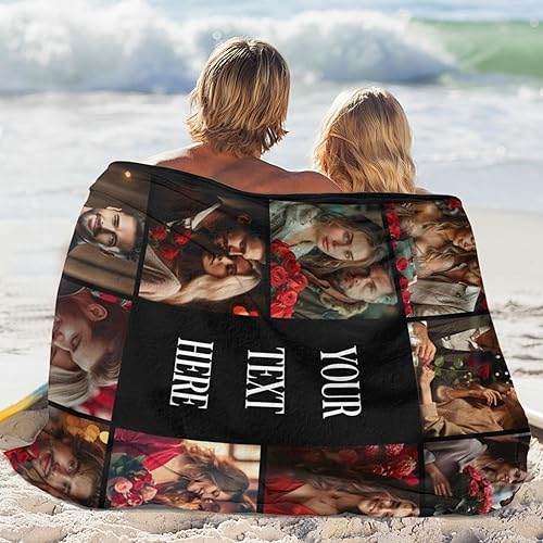 Miniatura 89 de Mantas de monograma personalizadas con nombres, manta personalizada para bebés niñas, manta de envolver con inicial, regalos personalizados