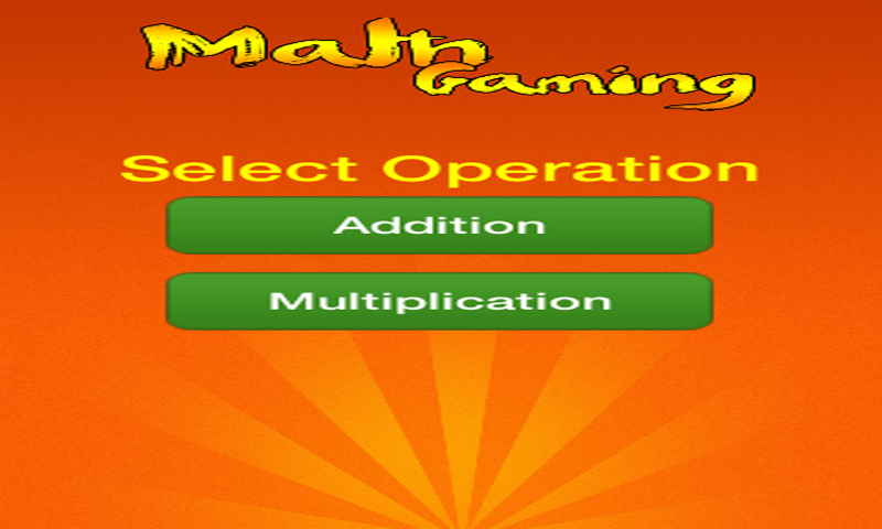Math Gaming - App on Amazon Appstore