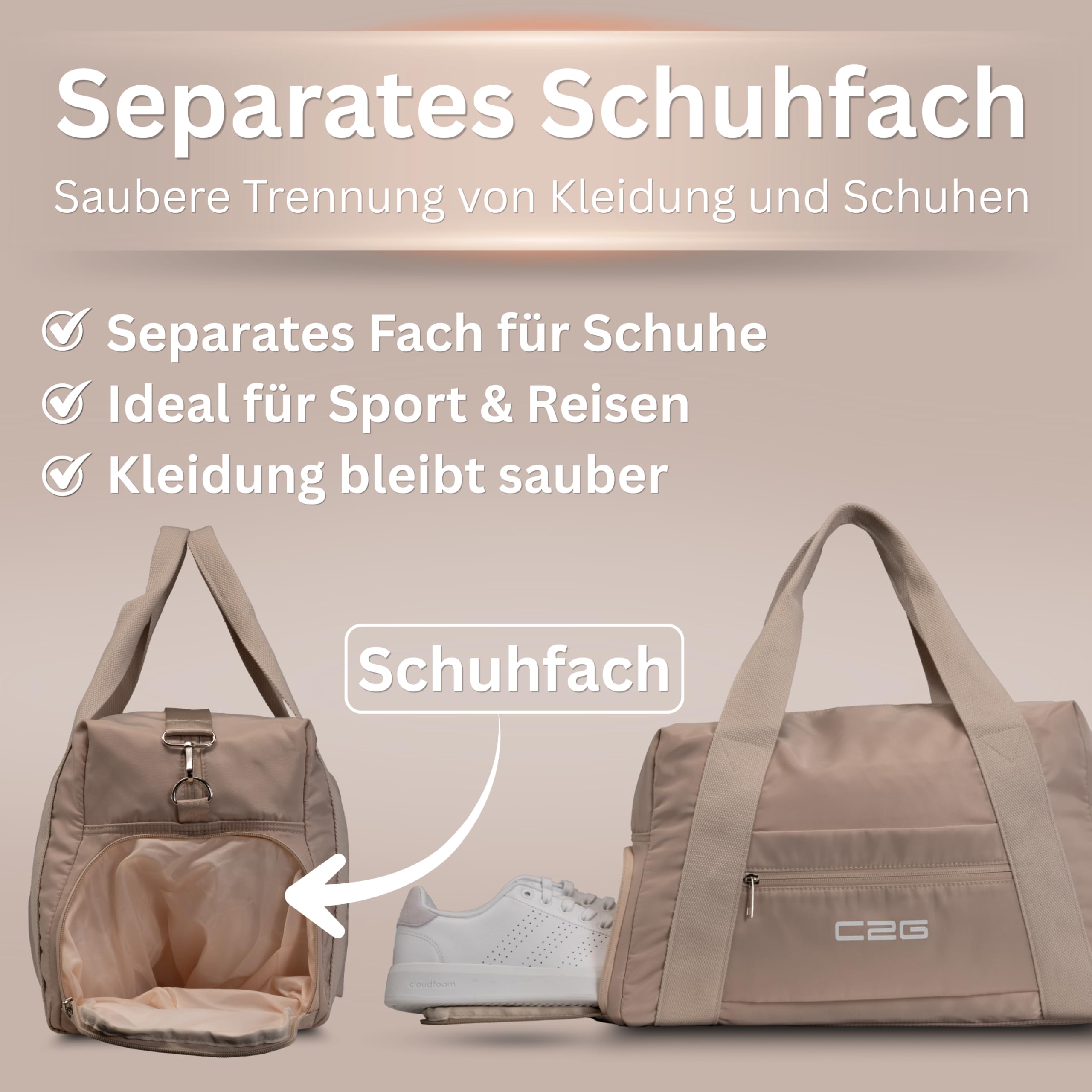 Handgepäck Tasche 40x30x20, 20L Ryanair Handgepäck fürs Flugzeug, Gym Tasche, Ryan Airlines Bag, Weekender Damen, Reisetasche, Travel Bag