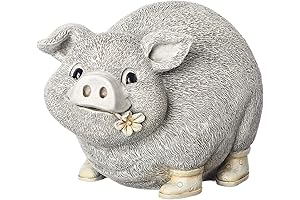 Roman Garden - Serene Pig Figurine