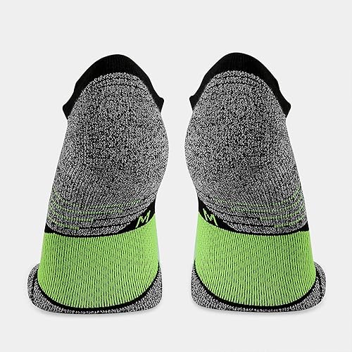 Miniatura 4 de WANDER - Calcetines deportivos de hombre para correr, 7 pares, gruesos y acolchados, para tobillo, para deporte, corte bajo, tallas 6-910-1212-14