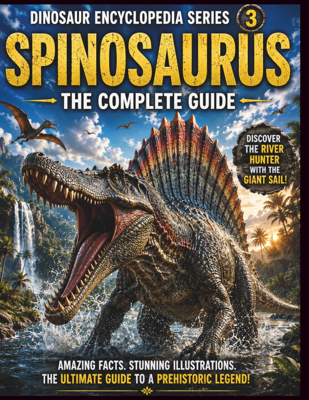 Dinosaur Encyclopedia SeriesVol.3: Spinosaurus: The Complete Guide to the Giant River Hunter with the Amazing Sail