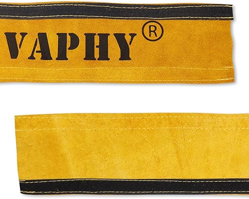 Miniatura 3 de TIG - Funda para cable de soldadura de piel resistente al fuego, cubierta amarilla de 275 x 4 pulgadas (23 pies de longitud)