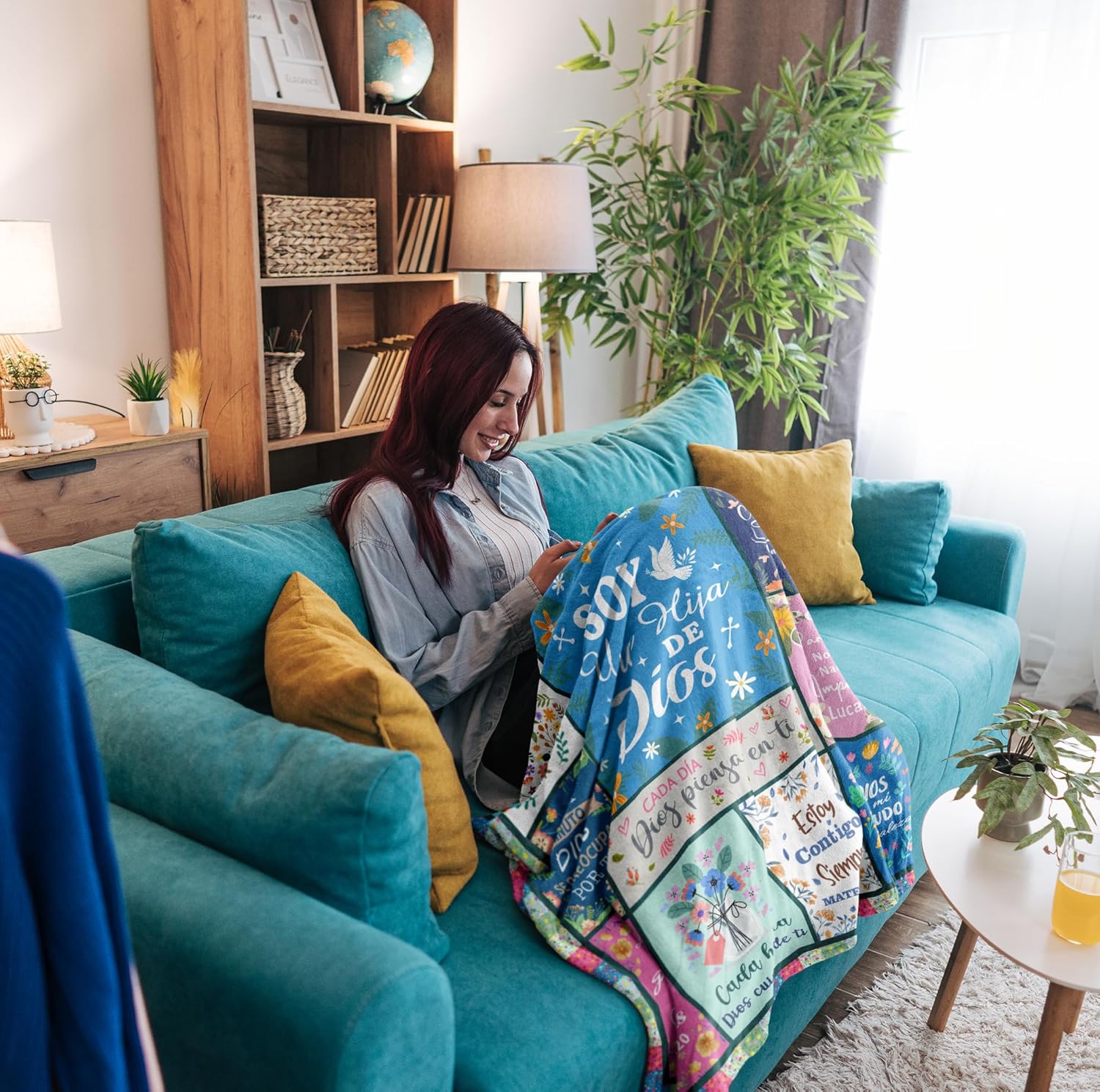 Nicetous Regalos Cristianos en Español, Regalos Cristianos para Mujer Manta, Regalos para Mujer Cristiana, Spanish Christian Gifts for Women, Christian Blanket for Women Soft Throw Blanket 50x60in - Image 2