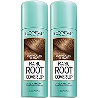 Vista 17 de L'Oreal Paris Magic Root Cover Up Corrector de Canas en Aerosol Marrón Dorado Claro 2 oz. (El Empaque Puede Variar)