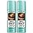 L\'Oreal Paris Hair Color Root Cover Up Temporary Gray Concealer Spray Light Golden Brown (Pack of 2) (Packaging May Vary)
