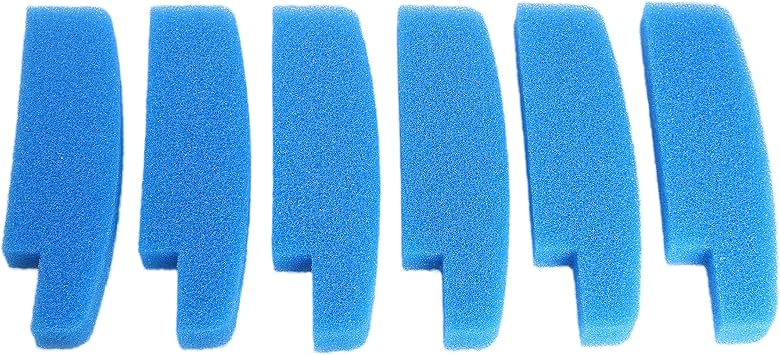 Pack of 6 Compatible Foam Filter Sponge Fit for Seachem Tidal 110 Filter